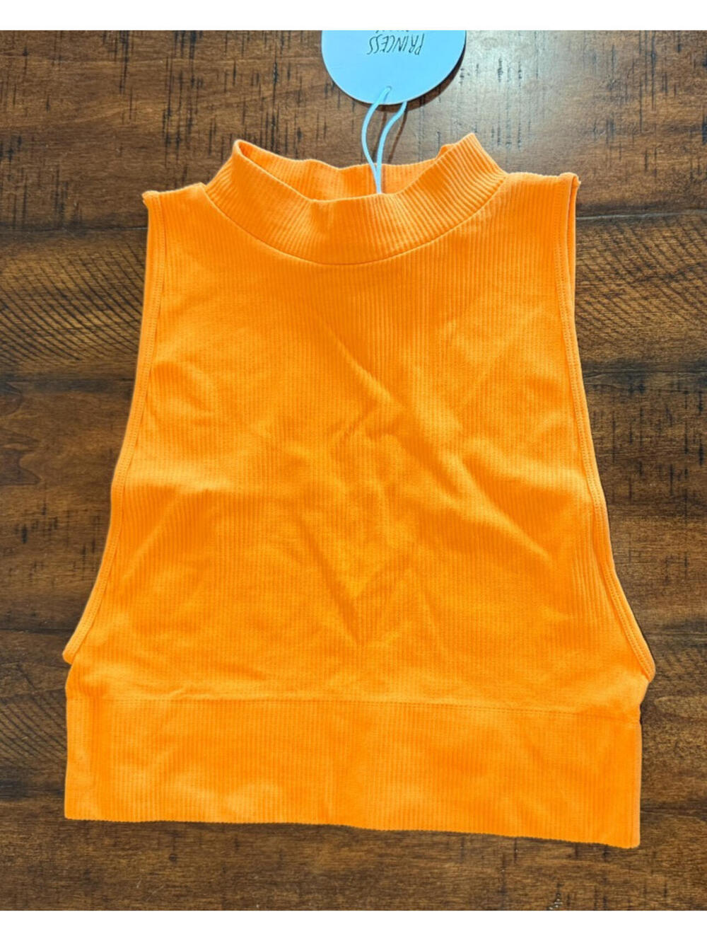 Princess Polly Tarsha Top Orange - Size Large / XL    NWT